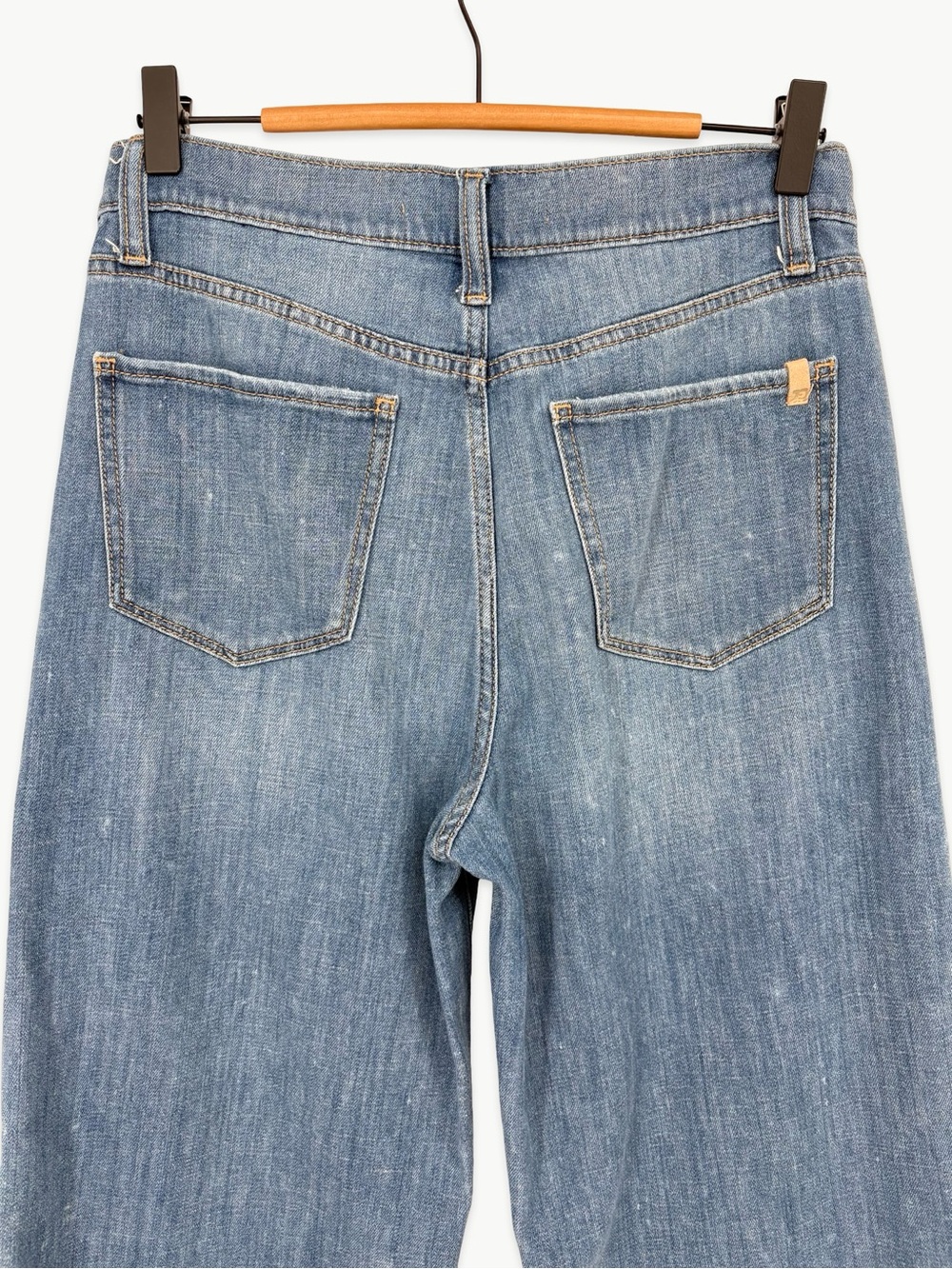 Joe's Jeans The Mia Petite Size 28 in Hot Shot High Rise Wide Leg Jeans Indigo - Picture 10 of 11